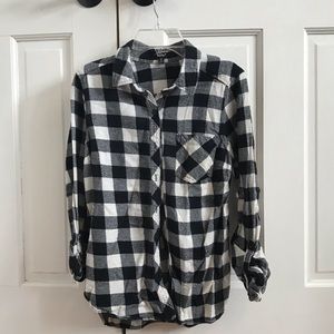 Black And White Flannel
